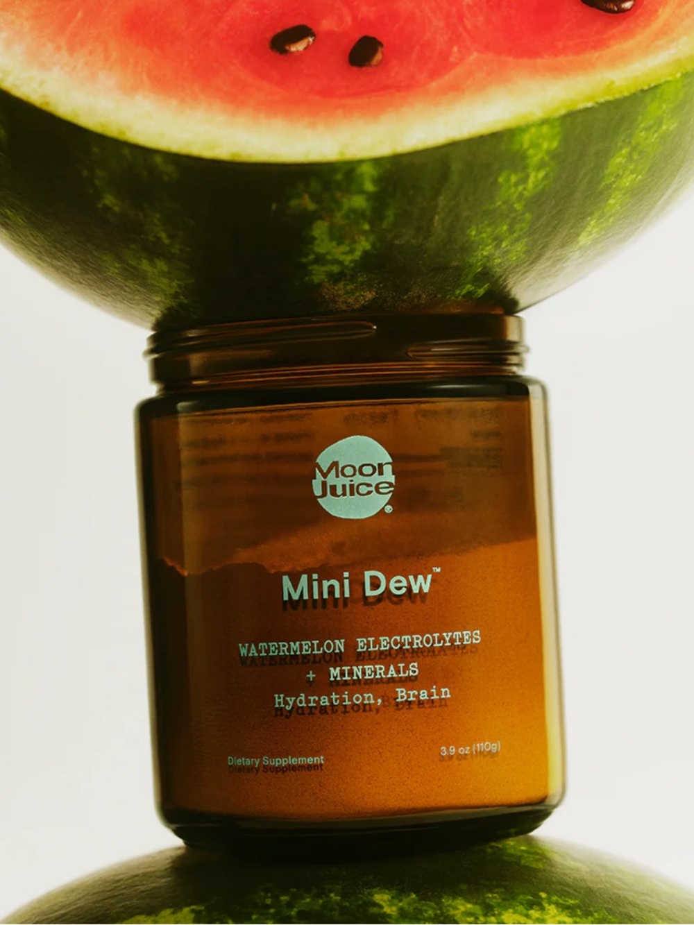 Mini Dew Watermelon Electrolytes & Minerals - Amber Jar